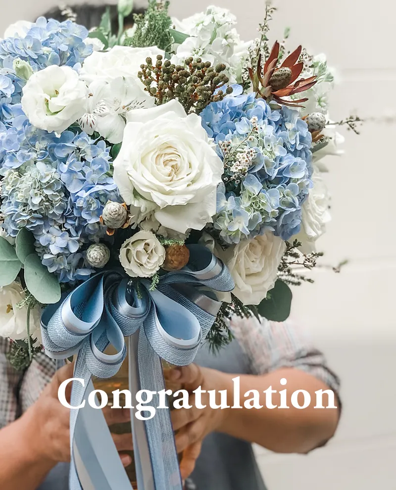 บริการรับจัดช่อดอกไม้