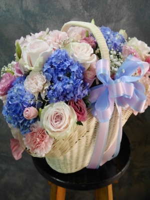 กระเช้า 034 Bluebell Romance Basket