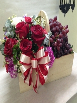 ของขวัญ 002 Ruby Vineyard Bloom Box