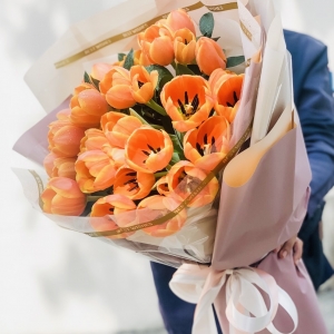 ช่อ L 040 Apricot Tulip Glow