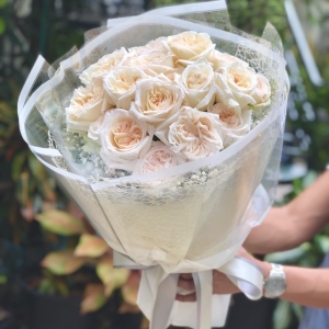 ช่อ M 041 Ivory Blush Elegance