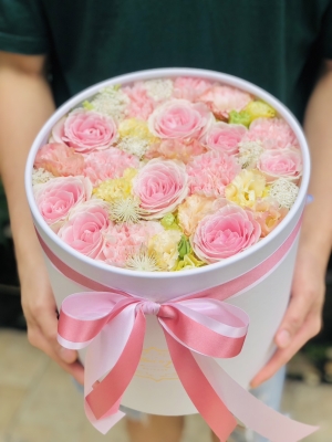 กล่อง 032 Sweet Bloom Hatbox